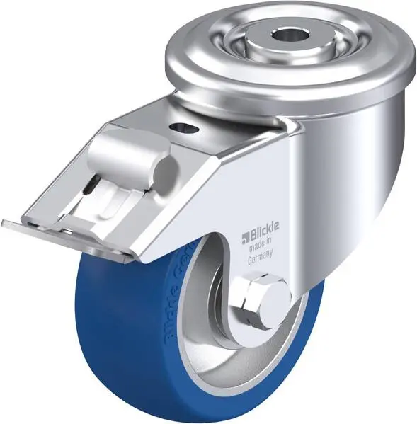 Blickle 742761 LKR-ALBS 100K-FI Lenkrolle mit Feststeller Rad-Durchmesser: 100 mm Tragfähigkeit (max.): 320 kg 1 St.