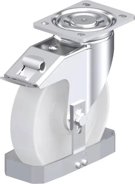 Blickle 748132 LH-PO 200K-FI-FS Stahlblech-Lenkrolle Rad-Durchmesser: 200 mm Tragfähigkeit (max.): 600 kg 1 St.