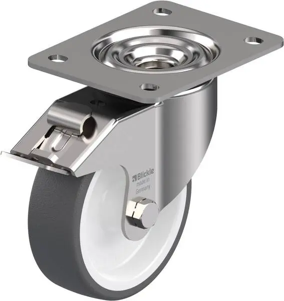 Blickle 754896 LKX-POTH 125G-3-FI Lenkrolle mit Feststeller Rad-Durchmesser: 125 mm Tragfähigkeit (max.): 350 kg 1 St.