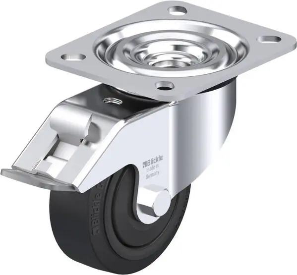 Blickle 754971 L-POEV 80KF-FI Lenkrolle mit Feststeller Rad-Durchmesser: 80 mm Tragfähigkeit (max.): 140 kg 1 St.