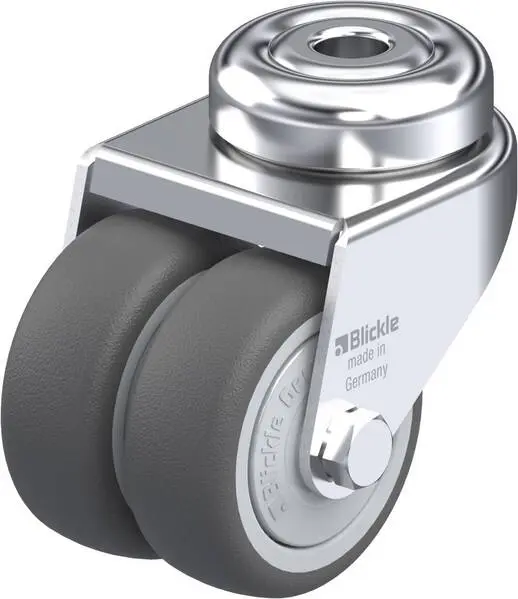 Blickle 757080 LMDA-PATH 50KF Doppel-Lenkrolle Rad-Durchmesser: 50 mm Tragfähigkeit (max.): 80 kg 1 St.