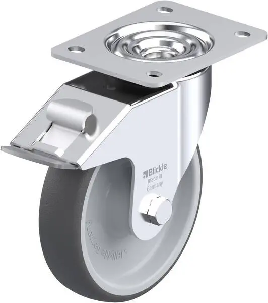 Blickle 846984 LE-PATH 160R-FI Lenkrolle mit Feststeller Rad-Durchmesser: 160 mm Tragfähigkeit (max.): 300 kg 1 St.