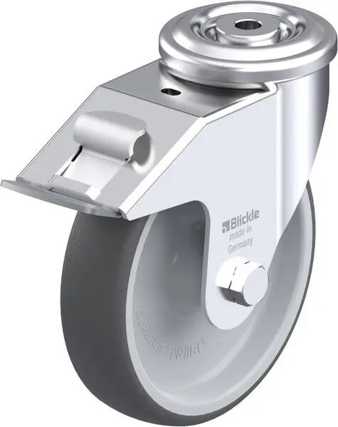Blickle 847006 LER-PATH 160G-FI Lenkrolle mit Feststeller Rad-Durchmesser: 160 mm Tragfähigkeit (max.): 300 kg 1 St.