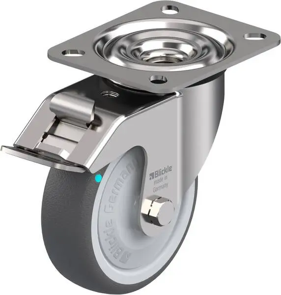 Blickle 847074 LEX-PATH 100KFD-FI Lenkrolle mit Feststeller Rad-Durchmesser: 100 mm Tragfähigkeit (max.): 150 kg 1 St.