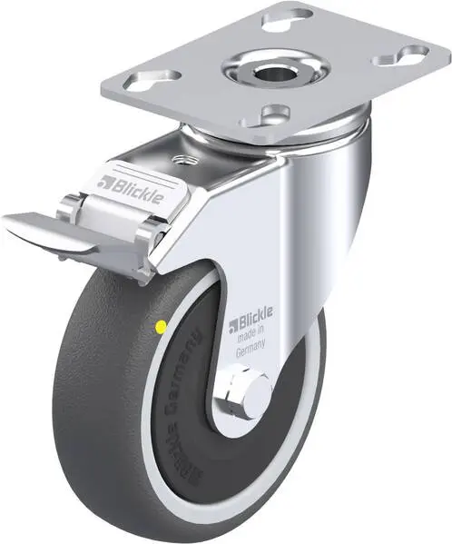 Blickle 848929 LKPA-PATH 101KF-FI-ELS Lenkrolle mit Feststeller Rad-Durchmesser: 100 mm Tragfähigkeit (max.): 120 kg 1 S
