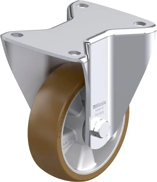 Blickle 917973 BH-ALB 125K-3 Stahlblech-Bockrolle Rad-Durchmesser: 125 mm Tragfähigkeit (max.): 550 kg 1 St.
