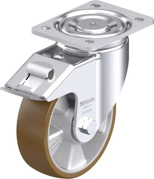 Blickle 917981 LH-ALB 160K-FI Stahlblech-Lenkrolle Rad-Durchmesser: 160 mm Tragfähigkeit (max.): 750 kg 1 St.
