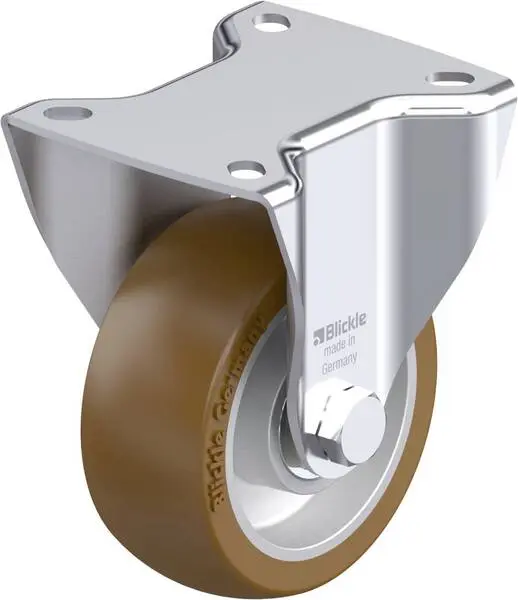 Blickle 920163 BK-ALB 101K-1 Stahlblech-Bockrolle Rad-Durchmesser: 100 mm Tragfähigkeit (max.): 350 kg 1 St.