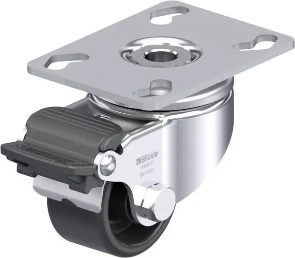 Blickle 935481 LKPA-POA 52G-RA Apparate-Lenkrolle Rad-Durchmesser: 50 mm Tragfähigkeit (max.): 120 kg 1 St.