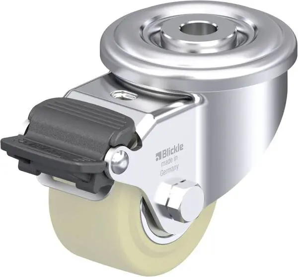 Blickle 937229 LR-GSPO 60K-RA Stahlblech-Kompakt-Lenkrolle Rad-Durchmesser: 60 mm Tragfähigkeit (max.): 250 kg 1 St.