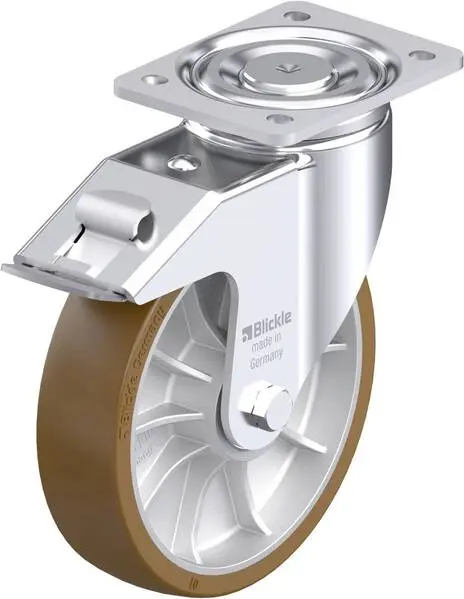 Blickle 942181 LH-ALB 202K-FI Stahlblech-Lenkrolle Rad-Durchmesser: 200 mm Tragfähigkeit (max.): 900 kg 1 St.