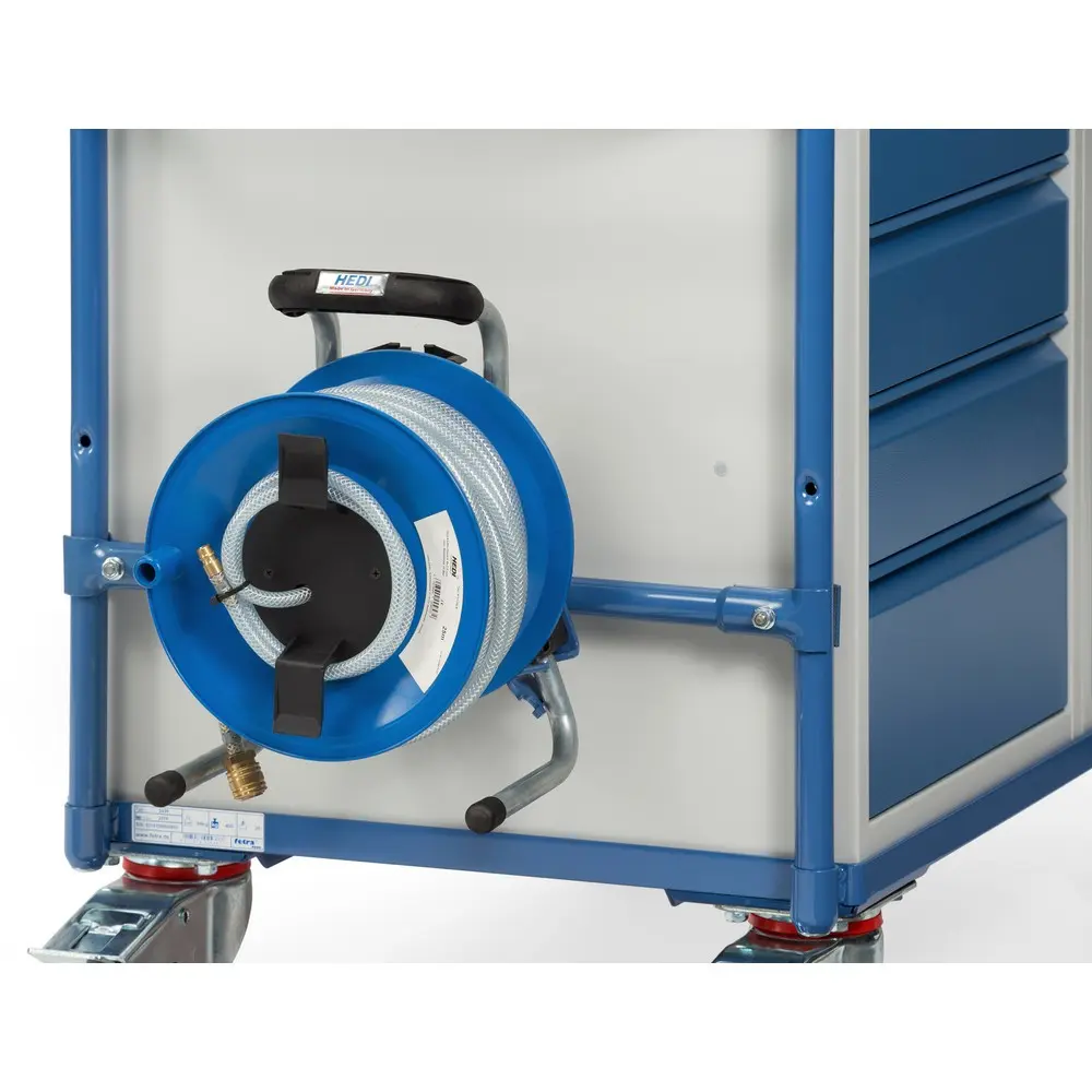 Druckluftschlauchtrommel für fetra® Tischwagen