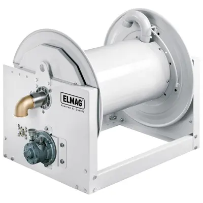 ELMAG - INDUSTRIE Schlauchaufroller Serie 700 / L 410, pneumatischer Antrieb, 20 bar
