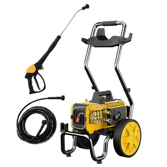 Hochdruckreiniger DeWalt DXPW 002CE KART - Max. Druck 180 bar - Max. Fördermenge 510 l/h - auf Wagen mit Rädern