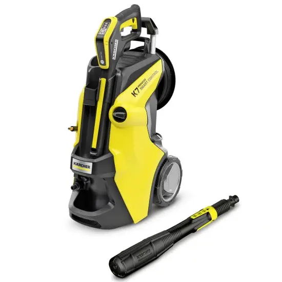 Kärcher K7 Premium Vernetzt Control - Neuer Kaltwasser-Hochdruckreiniger - 180 bar max - 600 lt/h - Home & Garden App