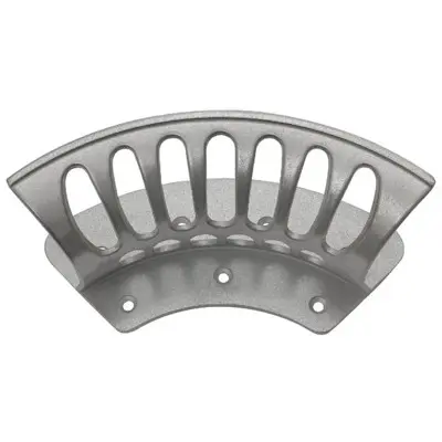 RIEGLER® - Schlauchhalter, Aluminium unlackiert, miniatur