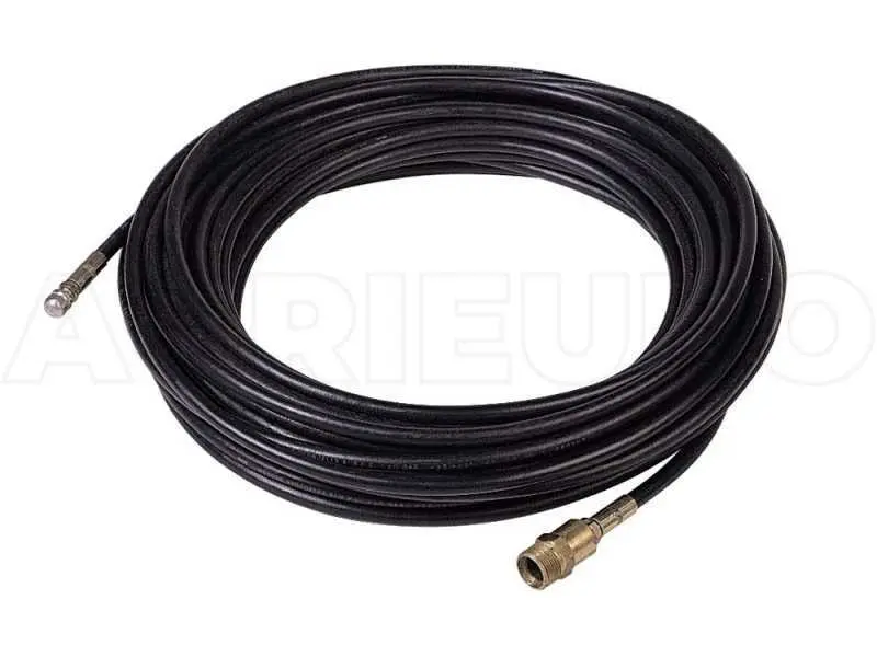 25 m Rohrreinigungssonde Comet (anpassbar Hochdruckreiniger mit Fördermenge von 10 bis 15 L/Min)