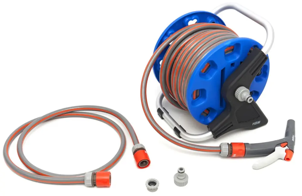 Schlauchaufroller mit Gartenschlauch 15, 30 oder 50 Meter