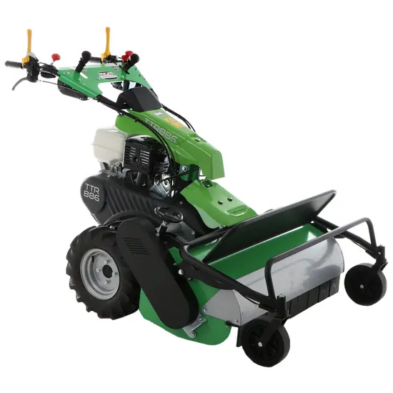 Schlegelmäher Lampacrescia MGM TTR886 mit Zwillingsreifen - Honda GX390 hohe Steigungen