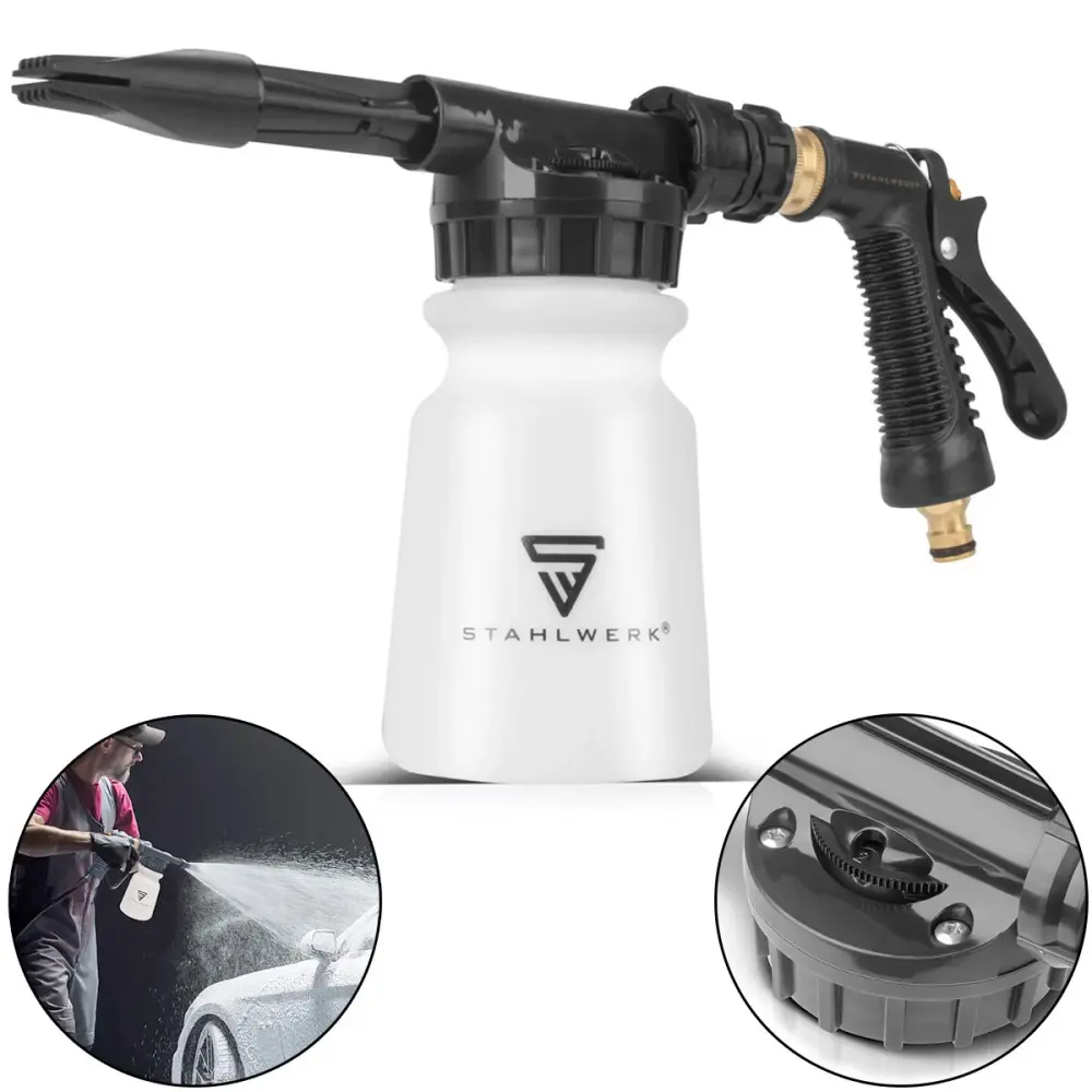 Stahlwerk Autowason foam spray gun RP-91 ST removable container cleaning agents | Cleaning gun Gewerblich cleaning Author ...