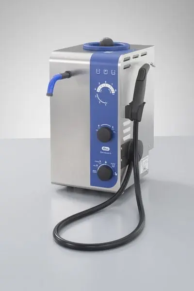 Elmasteam 8 basic 230V mit 1 Stück Handstück (14 m) mit 1 Stück Druckluft mit Pumpe mit Nassdampf B xT x H 285 x 350 x ...