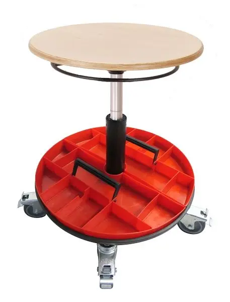 meychair Hocker A1S-TRT-B mit Toolbox höhenverstellbar 09066