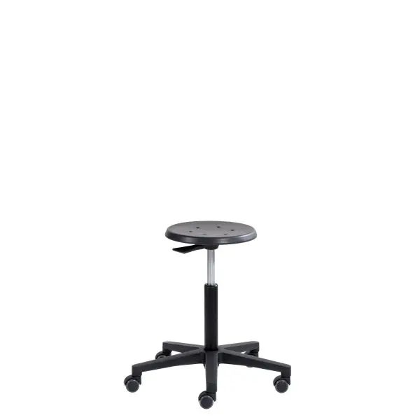 SOFAME Arbeitshocker ERGODYN 2000 mit Rollen Sitzhöhe 45-65 cm Polyamid-Fußkreuz W050010017