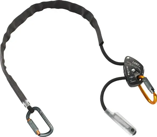 Skylotec Abseilgerät Lory Pro DOUBLE TRI/DOUBLE TW Set Lory PRO Eye MBS 135 kN L-0697-2