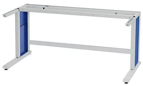 Bedrunka+Hirth C-Fuß - Grundgestell mit elektrischer Höhenverstellung 2 x Motoren ohne Platte 2000 x 750 x 670-1015 mm C...