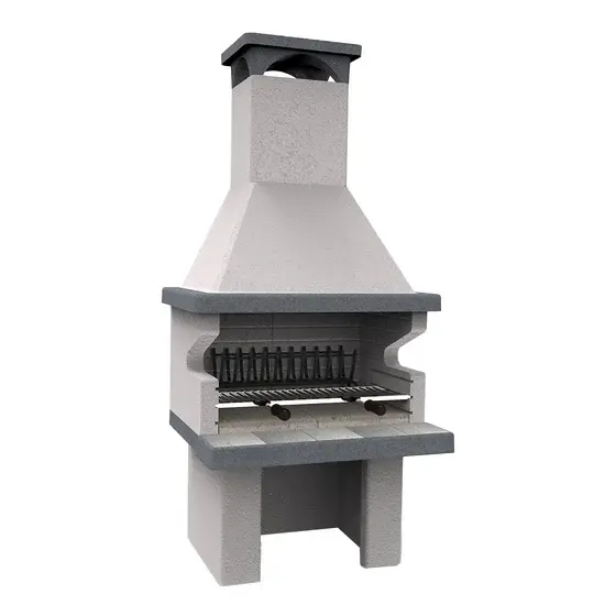 Edilmark Barbecue 201 - Holz- und Kohlegrillkamin für Anfänger & Profis