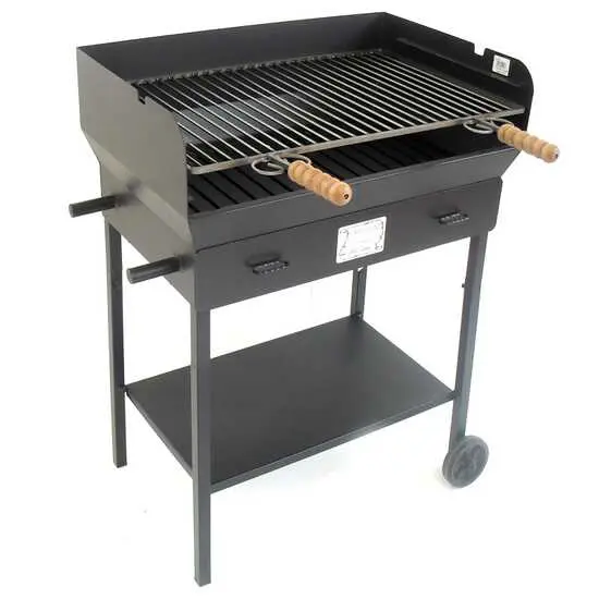 Pellet- Cruccolini Massa - Holzkohlegrill - 69x45 - aus stabilem Stahl