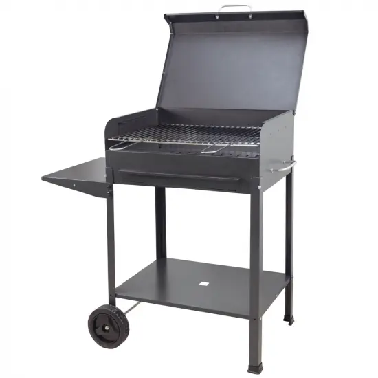 Seven Italy Polifemo Medium - Handgefertigter Holzkohlegrill aus Eisen - 57,5x37cm | Temperaturkontrolle