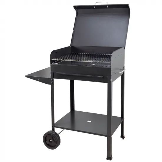 Seven Italy Polifemo Zierlich - Handgefertigter Holzkohlegrill aus Eisen - 47,5x37cm
