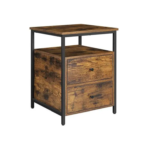 VASAGLE Nachttisch 45 x 45 x 60 cm LET067B01