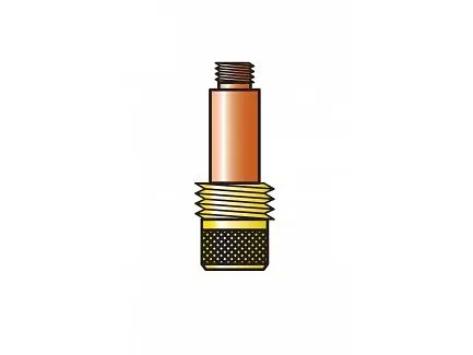 ELMAG Spannhülsengehäuse Gaslinse Ø 20 mm für SR 17-18-26 (TE0006-20) 59412