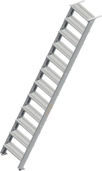 Layher Alu-Treppe 111 60° 0.60x2.88m T21 1116812 4035209402979