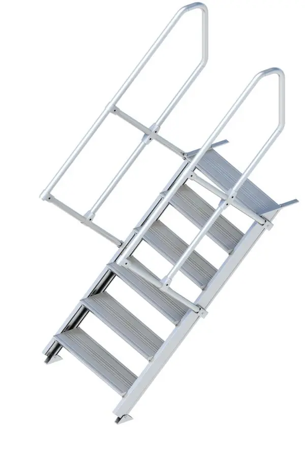 Layher Alu-Treppe 6 Stufen 45° 080 x 120 m 1118706