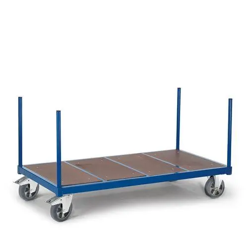 Rollcart Rungenwagen mit Holzboden (1680x880) Tragkraft: 1200 kg 02-1240