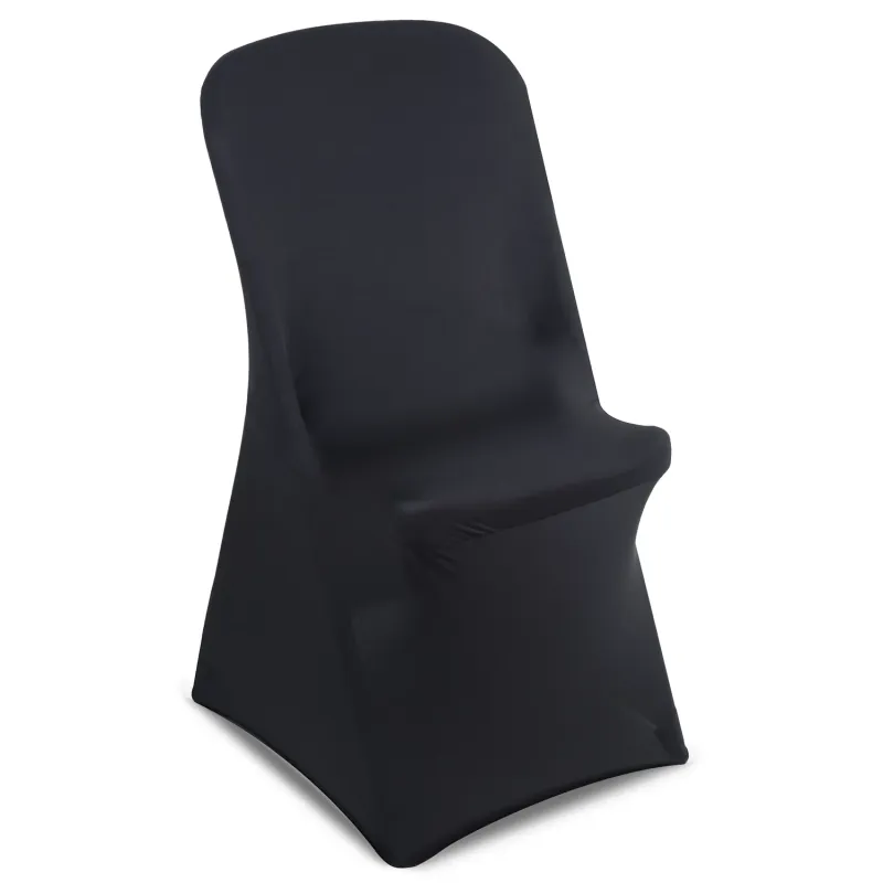 GreenBlue Stuhlhusse Stretch Stuhlüberzug Stuhlbezug Hussen Elastisch 88x50x45cm schwarz GB373