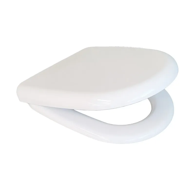 WC-Sitz aus duroplastischem Material mit Soft-Close-Verschluss, Breite 36 cm