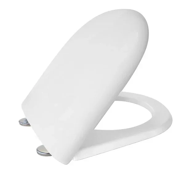 WC-Sitz aus duroplastischem Material für Rak Serie Gedrungen mit Softclose-Verschluss
