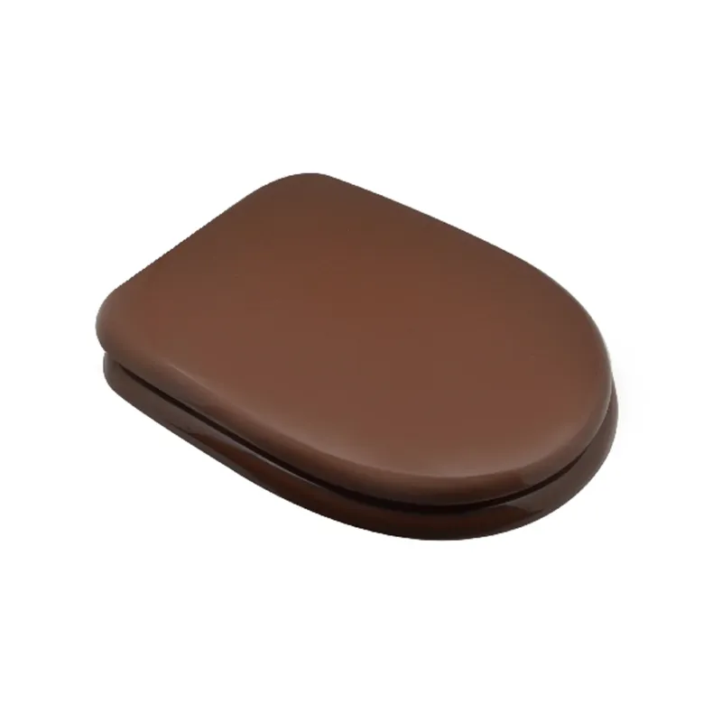 WC-Sitz kompatibel für Rak Platzsparend Modell WC-Becken Farbe Nussbaum PG