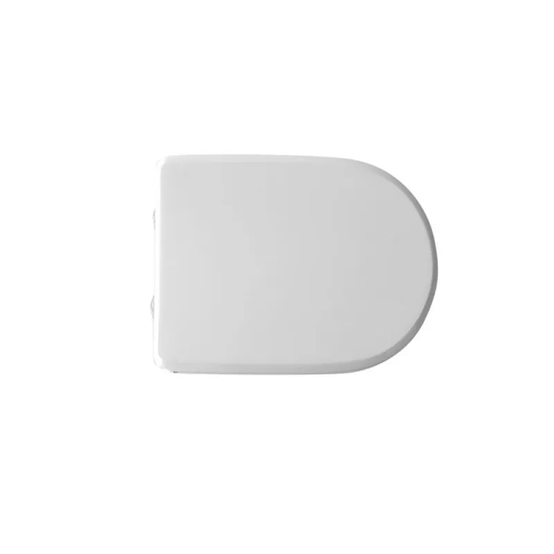 Weißer WC-Sitz für Astra-Becken HI FI mit verstellbaren Scharnieren