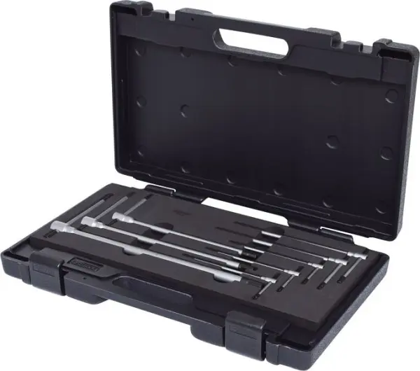 KS Tools 3-Wege T-Handhabung-Innensechskant-Schlüssel-Satz 8-teilig 158.5100