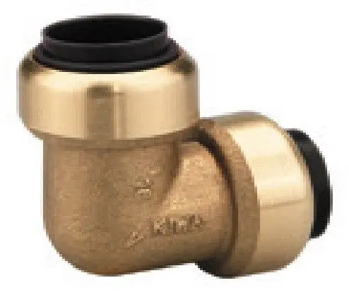 AIRnet 90° Rohrbogen D22mm Messing 2813300380