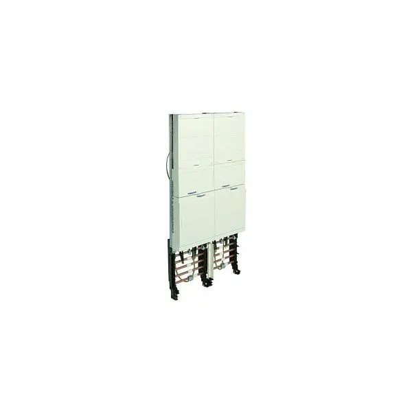 Hager Komplettfeld 4Z eHZ 6V 1050x500mm mit Sammelschiene 5-polig mit Sammelschiene 5p 300mm ZK3EL24N 100603