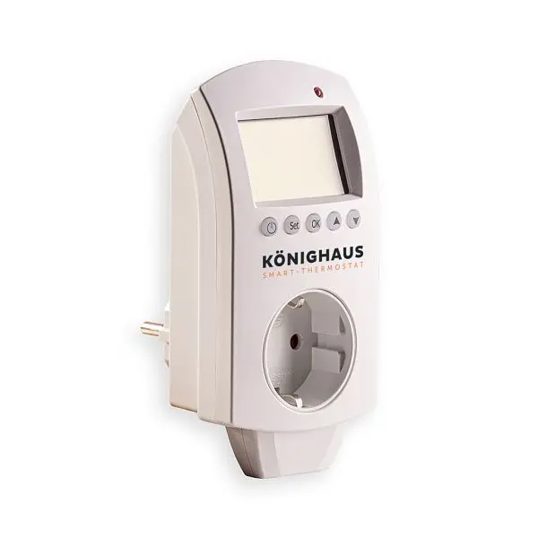Könighaus Stecker-Thermostat mit Wifi Lösung Könighaus Smart-App