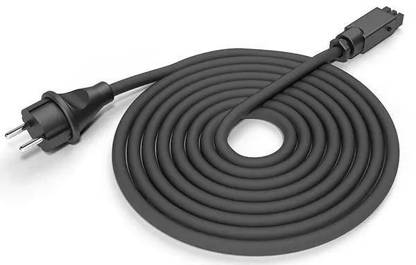 Solamagic Anschlussleitung für Infrarotstrahler S1+ S3 D3 schwarz 2.5 m 9300013