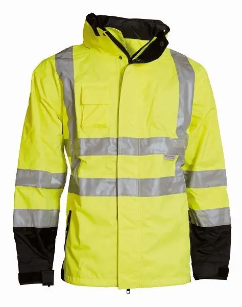 ELKA Visible Xtreme 2--1 Jacke Farbe: Warngelb/Schwarz Grösse: 2XL 086100R042.2XL