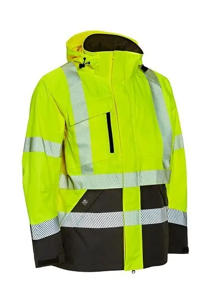 ELKA Visible Xtreme Stretchjacke Farbe: Warngelb/Schwarz Grösse: XS 186000R042.XS